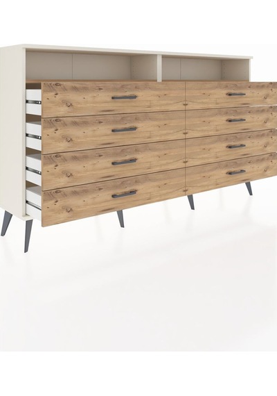 Arges Konsol 2 Raflı 8 Çekmeceli 176x30x99 Aytaşı-çam Atlas Çam/atlas Çam - Aytası Arges Konsol 2 Raflı 8 Çekmeceli 176x30x99 Aytaşı-çam Atlas Çam/atlas Çam - Aytası