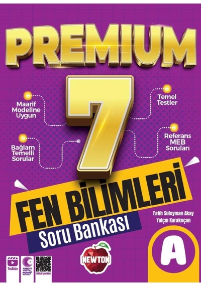 Newton 7. Sınıf Premium Fen Bilimleri Soru Bankası