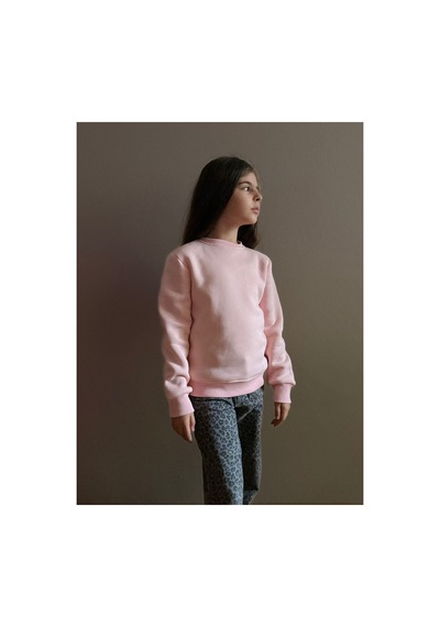 Pxm 3 Iplik Şardonlu %100 Gerçek Organik Pamuklu Pembe Çocuk Sweatshirt Toz Pembe Toz Pembe Pxm 3 Iplik Şardonlu %100 Gerçek Organik Pamuklu Pembe Çocuk Sweatshirt Toz Pembe Toz Pembe