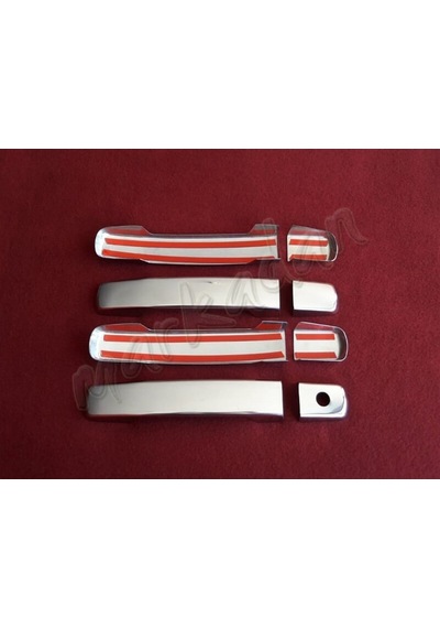 Db Chrome Nissan Qashqai Sensörsüz Kapı Kolu Nikelajı 2007-2014 4