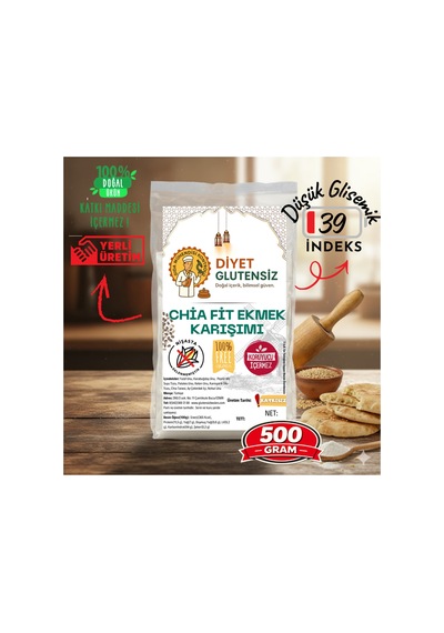 Chialı Fit Glutensiz Ekmek Karışımı 0,5 Kg