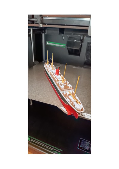29cm Rms Carpathia Gemi Maketi Titanic İn Kurtarma Gemisi 3d Dekoratif Model