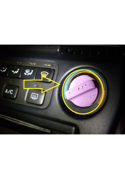 Honda Accord Kalorifer Klima Ayar Düğmesi 99 Kasa