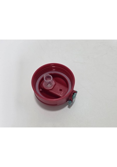 Otomatik Pipetli Su Matarası Yedek Kapağı 57mm Kırmızı Çok Renkli