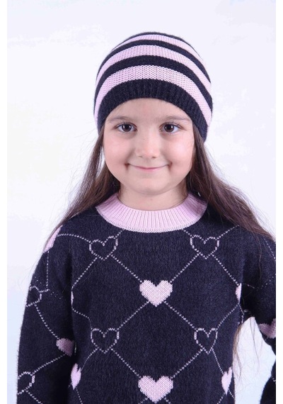 Xo Kids Kız Çocuk Şapkalı Çoraplı Kalıp Desenli Yuvarlak Yakalı Yünlü Elbise 3-7 Yaş 2316 Siyah Xo Kids Kız Çocuk Şapkalı Çoraplı Kalıp Desenli Yuvarlak Yakalı Yünlü Elbise 3-7 Yaş 2316 Siyah