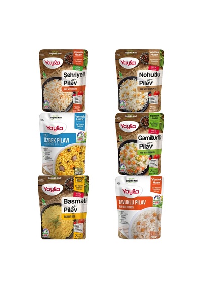Hazır Yemek Pirinç Pilavı 6x250gr - 784535918