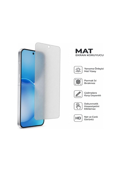 Oppo Reno16 F 5g Mat Ekran Koruyucu 9h Nano Şeffaf Cph2859