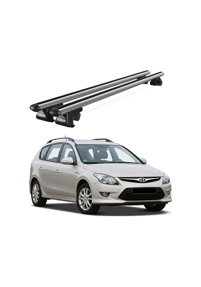 Venüs Hyundai İ30 Station Wagon Venus 2007-2012 Uyumlu Gri Ara Atkı Port Bagaj Tavan Barı