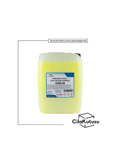 Nanowash Gold Fırçasız Cilalı Oto Yıkama Şampuanı 25 Kg.