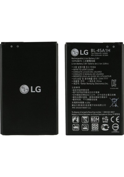 LG Uyumlu K10 A Kalite Pil Batarya K10 Lte - K430dsy - Bl-45a1h - 2300 Mah - Sku102653
