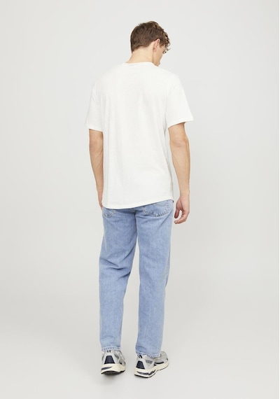 Jack & Jones Jjebasher Tee O-Neck Ss Noos Erkek Beyaz Tişört Beyaz Jack & Jones Jjebasher Tee O-Neck Ss Noos Erkek Beyaz Tişört Beyaz