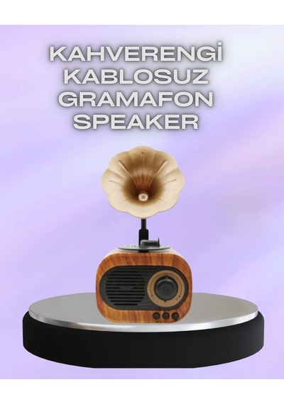 Taşınabilir Mini Retro Radyo Bluetooth Hoparlör Usb Sd Aux Destekli Tech