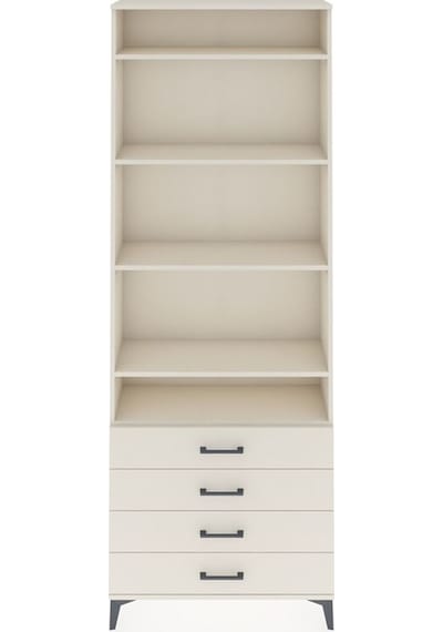 Arges Dolap 5 Raflı 4 Çekmeceli 88x30x243 Aytaşı-aytaşı Aytaşı