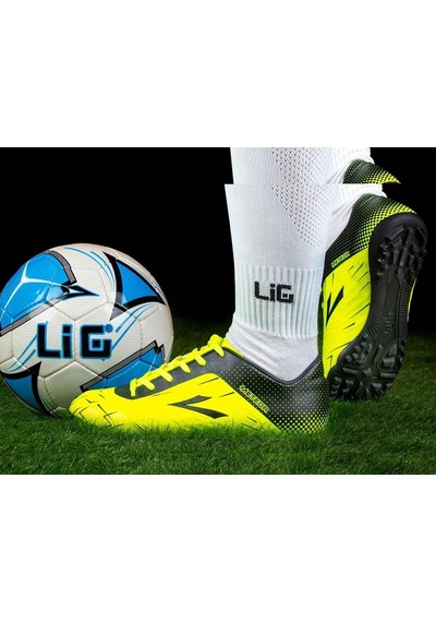 Lig Halı Saha Ayakkabısı Sarı 56  Meteor-H