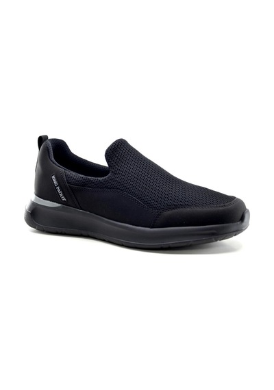 King Paolo H1255 Walk Slip Krakers - Siyah - Erkek Ayakkabı Siyah