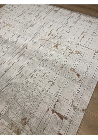 Crea Halı Valera 7819a %100 Akrilik 200x290 Ebatlı+8 Mm+yatışmaz
