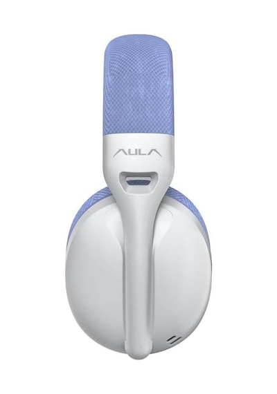 S6 3 Modlu Kablosuz 3.5mm Kablolu Ve Bluetooth 5.3 Mikrofonlu Gaming Oyuncu Kulaklığı Mavi Ultra Hafif Hafızalı Sünger 40mm Sürücülü Gürültü Önleyici