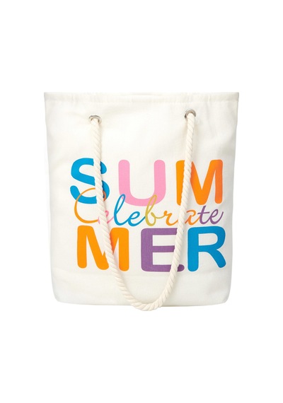 Simplee Living Plaj Çantası - Summer Çok Renkli