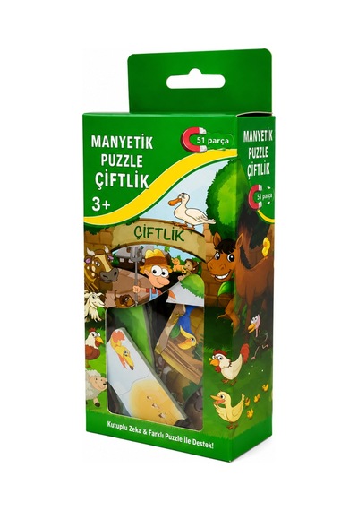 1345 Manyetik Çiftlik Puzzle Belirtilmemiş