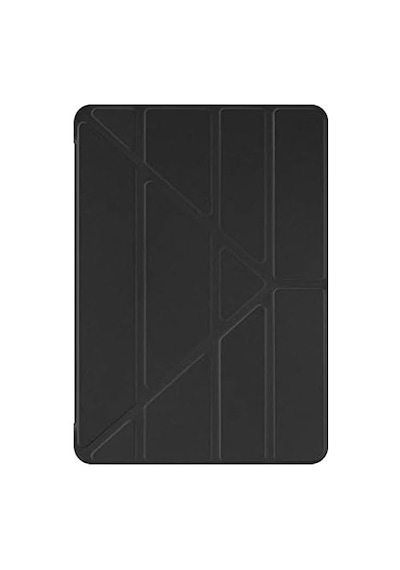 Apple İpad Air 5.nesil 2022 İçin Kılıf A2588-a2589-a2591 Origami Pencil Siyah İpad Air 5 2022 İle Uyumlu Kılıf - Siyah