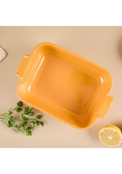 Aryıldız Elissa 25 Cm D.dörtgen Fırın Kabı Sarı