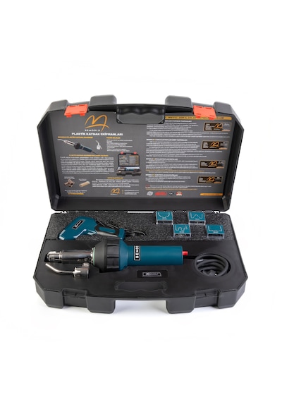 BEMOOLD PLASTİK KAYNAK MAKİNE SETİ- Plastik Kaynak Makinesi+100 W Sıcak Zımba Plastik Tamir Makinesi