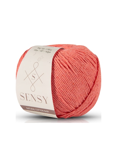 Premium Amigurumi Ipi Punch Panç Baby Soft Cotton 50 Gr Örgü Ip Somon