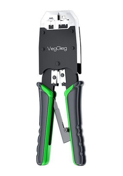 Veggieg Rj45 Rj11 Rj12 Jack Çakma Pensesi 6p/8p Ağ Ve Telefon Kablosu Jak Kesme Soyma Sıkma Aleti Veggieg Rj45 Rj11 Rj12 Jack Çakma Pensesi 6p/8p Ağ Ve Telefon Kablosu Jak Kesme Soyma Sıkma Aleti