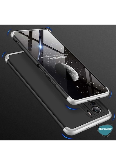 Microsonic Xiaomi Redmi K40 Kılıf Double Dip 360 Protective