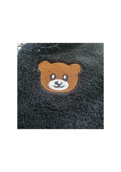 Uğur Bebe Siyah Renk Astarlı Peluş Kapüşonlu Ayıcık Nakışlı Bebek Hırkası Yumuşacık Ve Sıcak Tutar Siyah Siyah Uğur Bebe Siyah Renk Astarlı Peluş Kapüşonlu Ayıcık Nakışlı Bebek Hırkası Yumuşacık Ve Sıcak Tutar Siyah Siyah