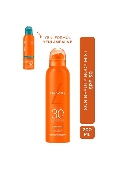 Sun Beauty Ferahletici Hafif Yapılı Koruyucu Vücut Mist Güneş Spreyi Spf 30 200 Ml