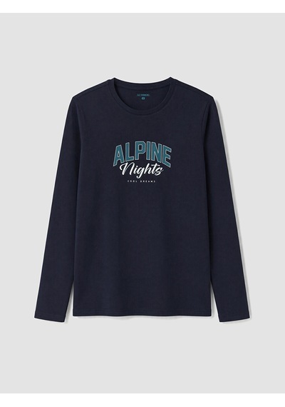 LC Waikiki Lc Waıkıkı Yeşil Baskılı Erkek Pijama Takımı