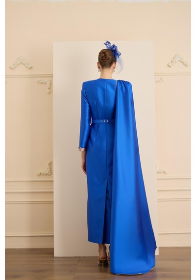Senna Tulıpan Dress Saks Saks
