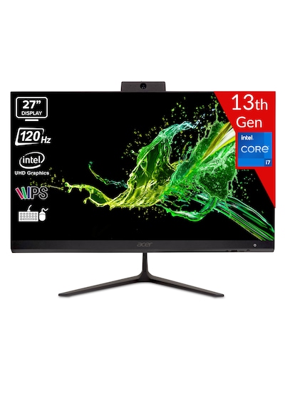 Acer C27-2E13U7UNL DQ.BMREM.003 i7-1355U 16 GB 512 GB SSD 27" Linux AIO Masaüstü Bilgisayar