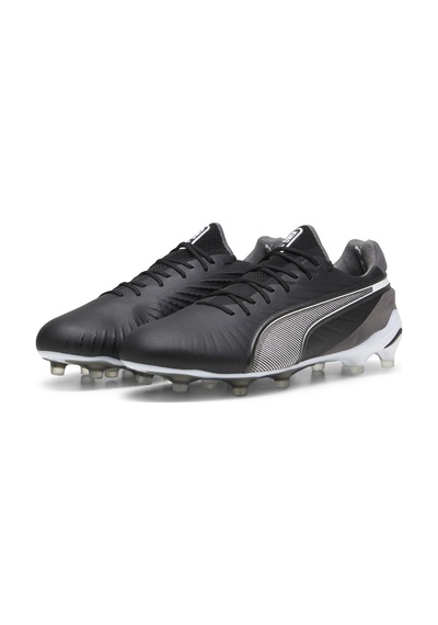 Puma 10780901 Kıng Ultımate Fg/ag Puma Black-puma White Unısex Krampon 46 Beyaz