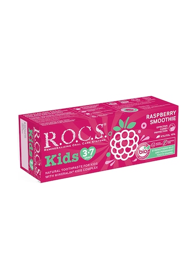Rocs Çocuk 3-7 Yaş Florürsüz Smoothie Diş Macunu 35 Ml ROC-476670