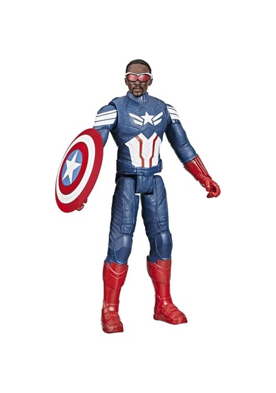 Marvel Titan Hero Captain America Brave New World Aksiyon Figürü 30 Cm F9276 Cicciobello