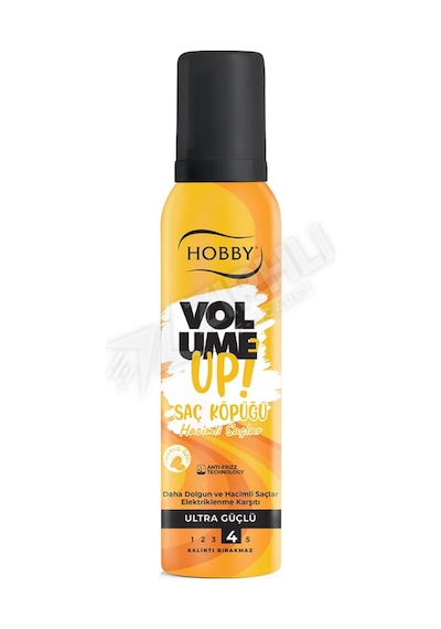 2 Adet Hobby Saç Köpüğü Volume Up 150 Ml