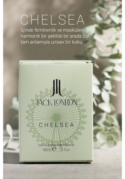 Jack London Chelsea Unisex Parfüm EDT 50 ML