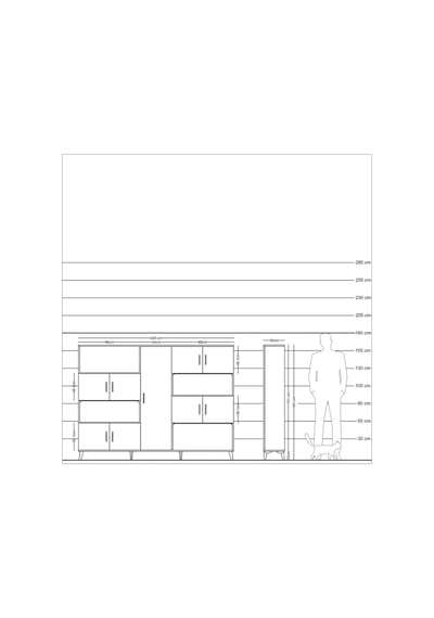 Arges Dolap 10 Raflı 9 Kapaklı 220x30x163 Çam-aytaşı/antrasit Çam-aytaşı/antrasit Arges Dolap 10 Raflı 9 Kapaklı 220x30x163 Çam-aytaşı/antrasit Çam-aytaşı/antrasit