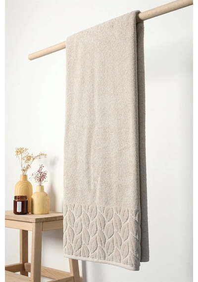 Nivemeshome 632 Bej 90x150 Hazal Banyo Havlusu Nurpak Bej