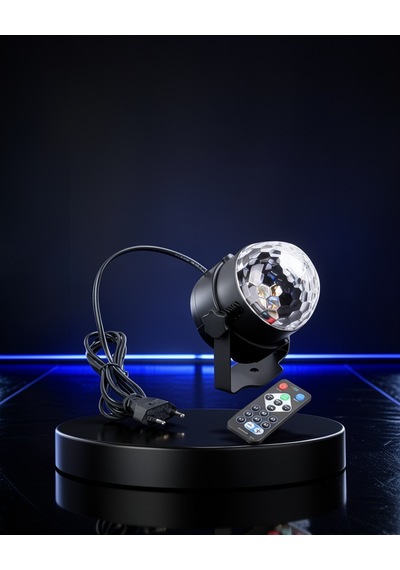 Rgb Led Disko Küresi 7 Modlu Xuczminidiskotopu Çok Renkli