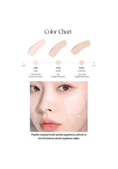 Bbia Spatulalı Özel Tasarım Kapatıcı Bbıa Eau Stay Concealer 23 Natural