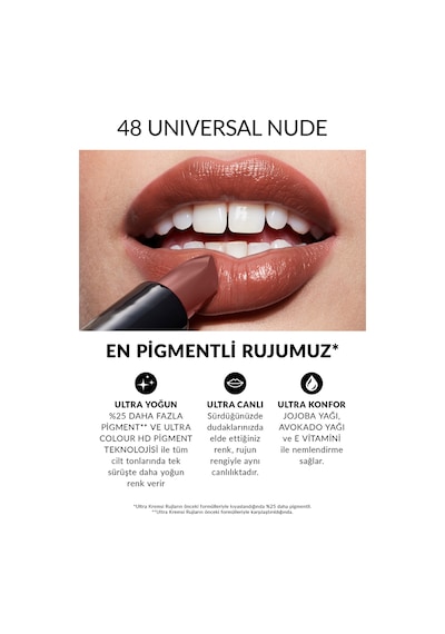 Ultra Kremsi Ruj - Universal Nude 0