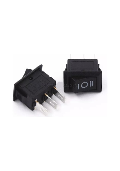 100 ADET IC-125B-5 MİNİ (S) IŞIKSIZ ANAHTAR ON-OFF-ON 3P 3 KADEME