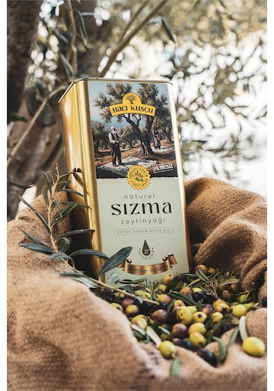Hacı Kuşçu Erken Hasat Naturel Sızma Zeytinyağı 5 L