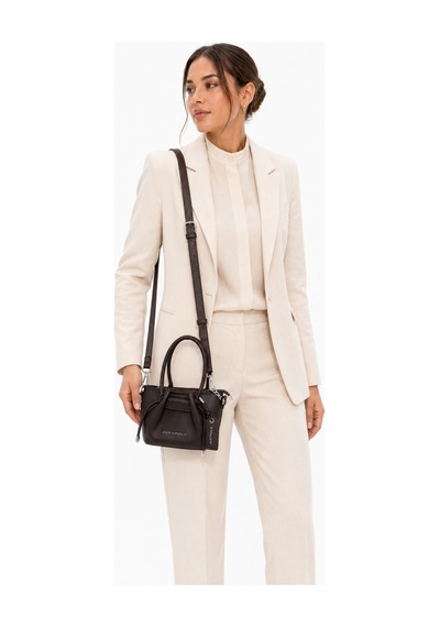 Just Polo Kadın Günlük Veya Özel Kullanıma Uygun Ayarlanabilir Askılı Şık El & Omuz Çantası Tote Bag Kahverengi