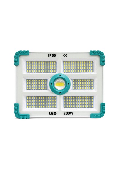200w Işık Gücü 3.000 Lümen Solar Güneş Enerjili Şarjlı Lamba Wt-738 Hmngoxxtptprp Çok Renkli