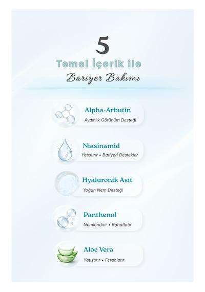 Botavee Su Bazlı Yoğun Nemlendirici, Yatıştırıcı, Ton Eşitleyici Yüz Kremi Hyaluronik Asit, Niacinamide Ve Alpha Arbutin