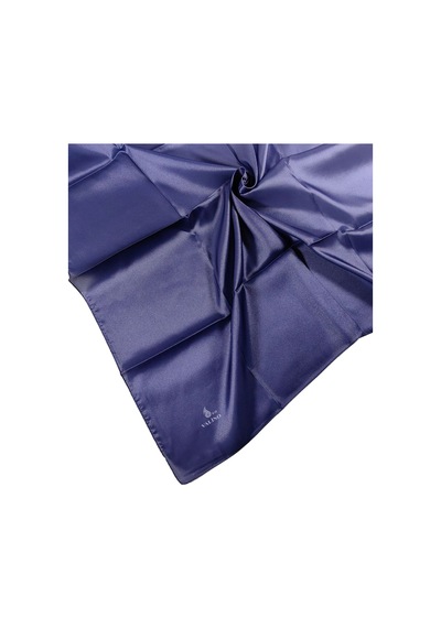 Mim Eşarp Mısırlı Eşarpları Degrade Kristal Sport Bulut Desenli Polyester Eşarp Koyu İndigo